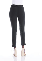 The "Victoria" Belted Trouser - Black