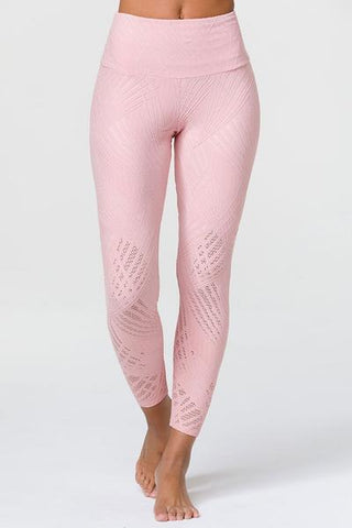 Selenite Midi Legging - Petal