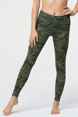 High Rise Legging - Camo