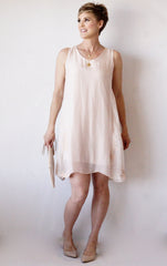Simple Silk Shift Dress