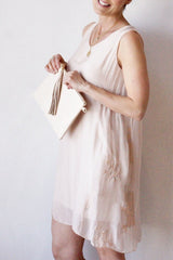 Simple Silk Shift Dress