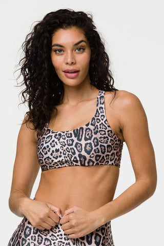 "Chic" Sports Bra - Leopard