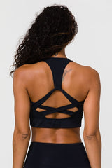 "Warrior" Sports Bra - Black