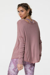 Raglan Pullover - Mauve
