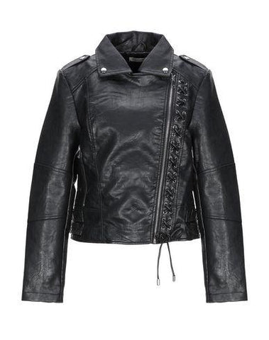 Pleather Biker Jacket (Large)