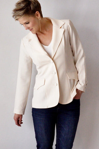 Blazer Jacket -  Print Liner