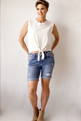 Alexis in Used Ripped & Fringe Vintage