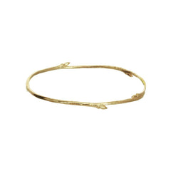 Branch Bangle Bracelet - Gold