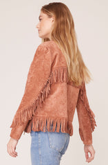 Loose Ends Fringe Jacket