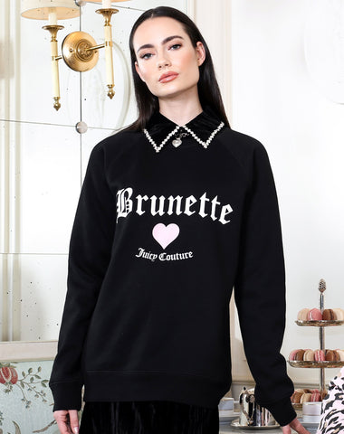 "BRUNETTE" Juicy Sweater