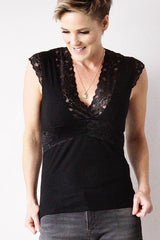 Bytoella Lace Top