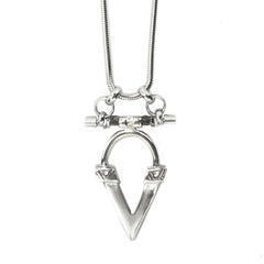 Kai V Necklace - Luxe Silver