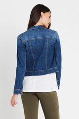 Samantha Mid Shaded - Denim Jacket