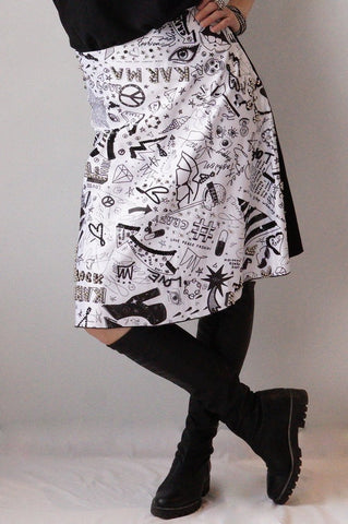 Scribble Skirt