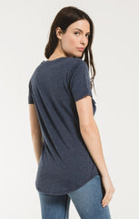 Pocket Tee - Blue Iris