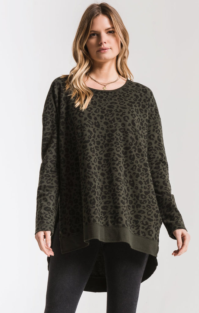 Leopard Print Weekender - Green