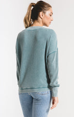 Emilia Thermal Top - Blue