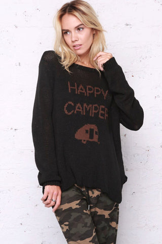 Happy Camper Sweater